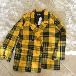 Candystripper  plaid jacket OS New Oversized